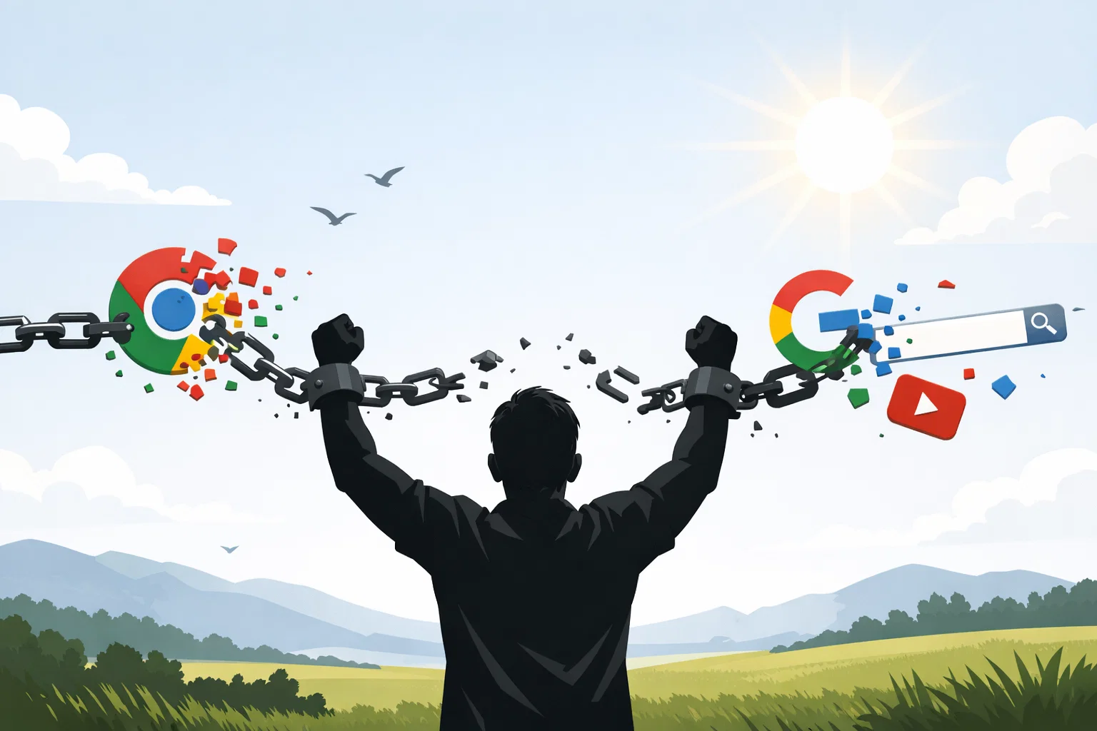 Liberarsi dalle catene di Google.